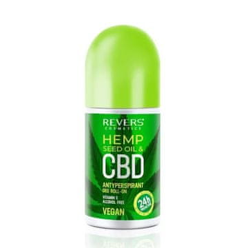 CBD ulje konoplje roll-on - učinkovita zaštita od znojenja, neutralizacija mirisa i njega osjetljive kože pazuha 50 ml
