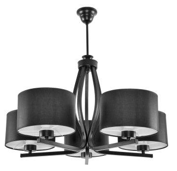 It Crna stropna lampa s crnim sjenilom HILDA NEGRO 11-530