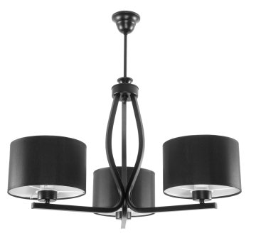It Crna stropna lampa s crnim sjenilom HILDA NEGRO 11-532