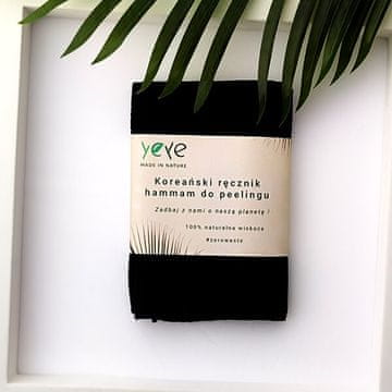 Yeye crni piling i ručnik za hammam