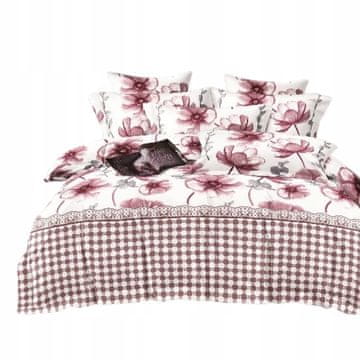 Parylux set posteljine od 4 dijela, navlaka za poplun 160x200, plahta 180x230, š. 4