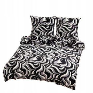 Parylux set posteljine od flisa "Dark Classic" Navlaka za poplun 1 kom 140x200cm