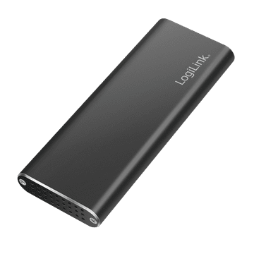 LogiLink M.2 SATA SSD kućište, USB 3.2 Gen 2, 10 Gb/s, prijenosno