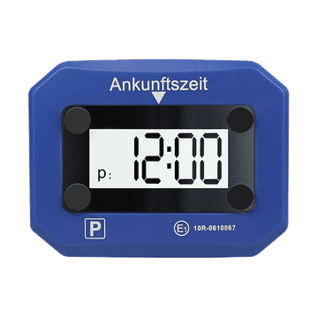 Digitalni parkirni automat s brojčanikom, zaslon, automatski sat za parkiranje KBA SOS