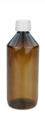SMEĐA FARMACEUTSKA PET BOCA S ČEPOM 500 ML