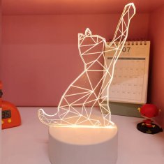 Rohs Dekorativna USB noćna lampa za dječju sobu s prekidačem