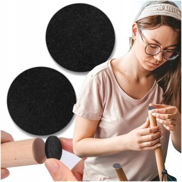 Filcane podloge za noge stolica 2 KOM Filc za namještaj samoljepljivi 5 cm