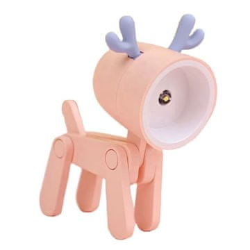 DE Mini lampa na baterije za djevojčice i dječake. LED lampa za djecu.
