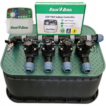 Rain Bird komplet od 4 dijela: razdjelnik s kompresorom, TM2, karter, PE 25