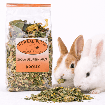 HERBAL PETS Dodatno bilje za kuniće - prirodna podrška zdravlju vašeg ljubimca 100 g