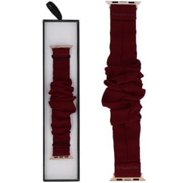 Novi Stretch Cloudband remen za pametni sat u bordo boji za Apple Watch 38/40/41 mm