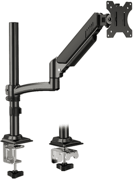Novi HighFlexMount stolni nosač za jedan TV monitor 13-34" ergonomski podesivi okretni TRD-BLK-Hi1AL
