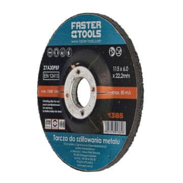 FASTER TOOLS metalni brusni disk 125x6 mm