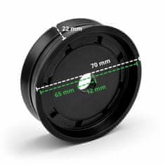 AXZ s.r.o. Klip od 70 mm s kompletom brtvi za aktuator stezaljke čeljusti (ispod stola) ili nagib ruke