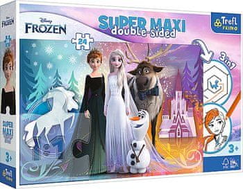 TREFL 41000 Puzzle 24 SUPER MAXI Zabavni svijet Frozena
