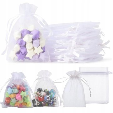 Organza vrećice 7x9cm poklon zahvala za vjenčanje pričest 10 kom