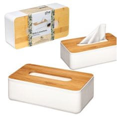 5Five® BIJELI organizator za maramice Kutija za dozator maramica