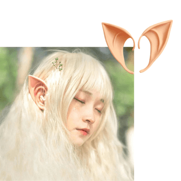Trake za kosu s vilenjačkim ušima za cosplay, svijetle, 10 cm