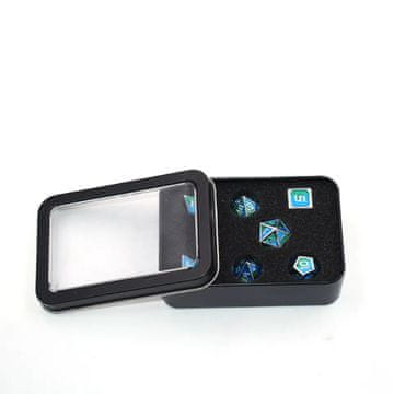 Crna metalna kutija za kocke 10,7x7,2 cm