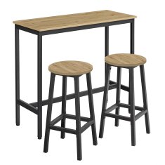 Barski stol + 2 stolice - artisan - LBT219B88