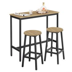 Barski stol + 2 stolice - artisan - LBT219B88