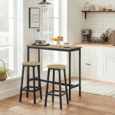 Barski stol + 2 stolice - artisan - LBT219B88
