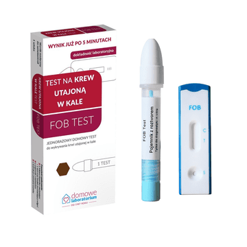 Hydrex Diagnostics Kućni test za prisutnost okultne krvi u stolici FOB test zdravo crijevo 1 kom.