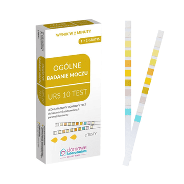 Hydrex Diagnostics URS kućni test urina 10 parametara 2 kom (1 pakiranje)