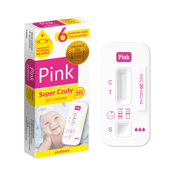 Hydrex Diagnostics Super osjetljivi test za trudnoću s pločicom, ružičaste boje, 10 ml/U, 1 kom.