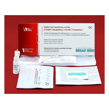 Kombinirani kardio test - kasetirani test za H-FABP i mioglobin / CK-MB / troponin I 1 kom.