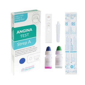 Hydrex Diagnostics Strep test - kućni test za bakterijski tonzilitis Strep A 1 kom.