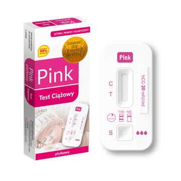 Hydrex Diagnostics Ružičasta pločica za test trudnoće 25 ml/U 1 kom.