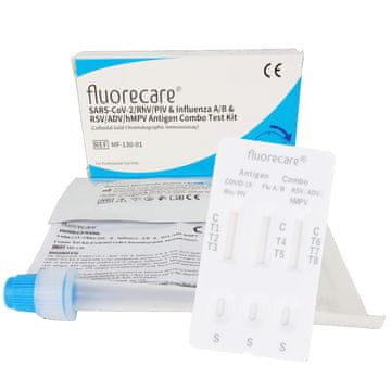 Kombinirani test 8 u 1 za influencu A / influencu B / SARS-COV / RSV / RhV / PIV / ADV / hMPV 1 kom