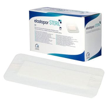ZARYS Elastopor Steril netkani zavoj 10 cm x 20 cm samoljepljivi s upijajućim uloškom 25 komada