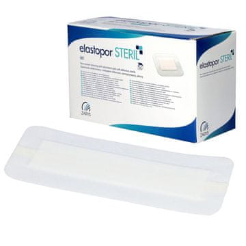ZARYS Elastopor Steril netkani zavoj 10 cm x 25 cm samoljepljivi s upijajućim uloškom 25 komada