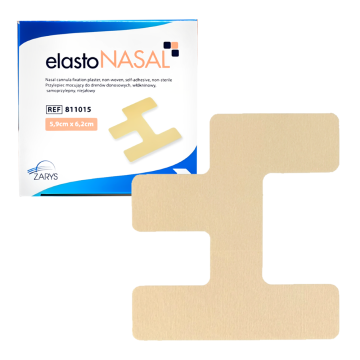 ZARYS ElastoNASAL flaster za pričvršćivanje nosnih drena za djecu 5,9 cm x 6,2 cm 50 kom