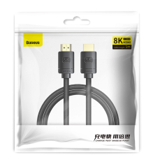 Baseus HDMI kabel 8K i 60Hz / 4K i 120Hz / 2k i 144Hz 1m (crni)