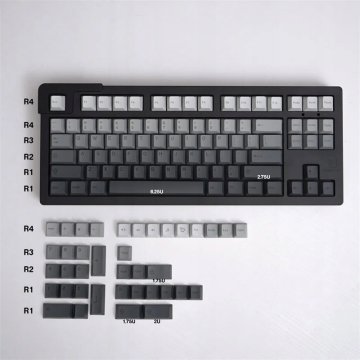 PBT profilne mehaničke tipkovnice Cherry, 125 kom., gradijentni vrh