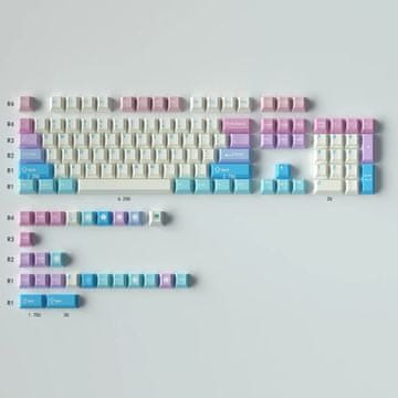 Kapice za mehaničku tipkovnicu PBT profil Cherry 129 komada GMK Fairy
