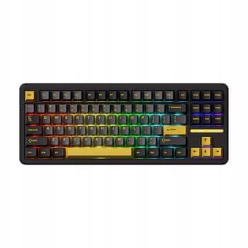 AKKO TAC87 TKL HotSwap RGB bežična 2.4Ghz crna brza mehanička tipkovnica