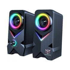 Onikuma L2 2.0 Bluetooth USB računalni zvučnici s RGB pozadinskim osvjetljenjem 10W