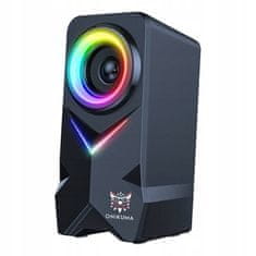 Onikuma L2 2.0 Bluetooth USB računalni zvučnici s RGB pozadinskim osvjetljenjem 10W