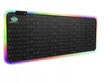 PODLOGA ZA GAMERSKI MIŠ RGB 90X40cm Bijela XXXXL