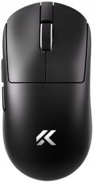 Bežični optički miš, crni, 5 tipki, Bluetooth/USB