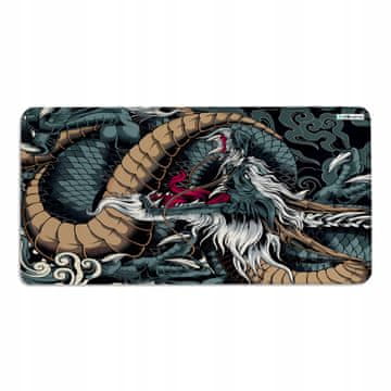 VELIKA PODLOGA ZA MIŠA 120x60cm XXXL KBcustom Dragon Desk 89