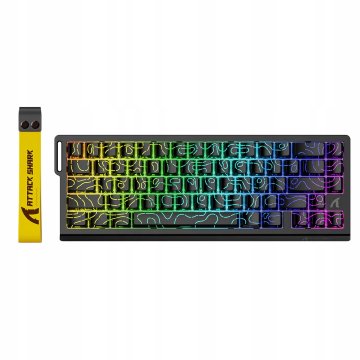 Attack Shark X68 HE RGB 70% magnetski prekidač magnetska tipkovnica + remen