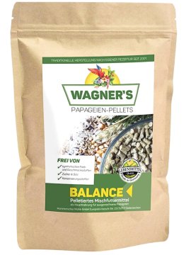 Wagnerove pelete - Wagnerove hladno prešane granule za srednje i velike papige 750 g