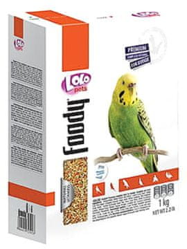 Lolo Pets FOODY Premium hrana za papigice u kutiji od 1 kg