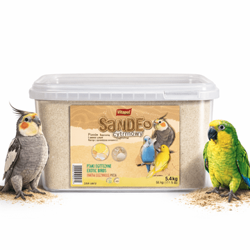 Vitapol Pjesak za ptice - Limun, kanta 5,4 kg