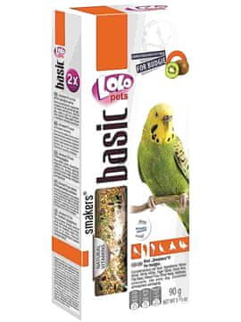 Lolo Pets Basic - Smakers NUTRITIVNA HRANA POSVEĆENA VALOVITOJ KOSTI 90 g (2 x 45 g)